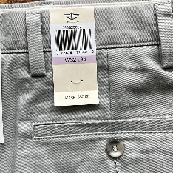 Dockers Men's Gray Khaki Pants - Picture 2 of 7